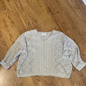 CJLA Women's Beige Sweater